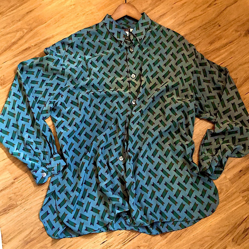 GIORGIO ARMANI SILK SHIRT VINTAGE